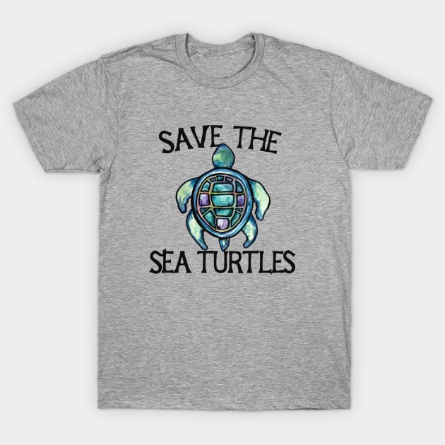 Save the sea turtles T-Shirt by bubbsnugg